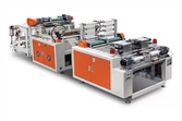Fully Automatic Double Lines Rolling Bag Making Machine