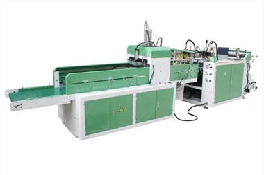 Fully Automatic Single Lines T-shirt Bag Making Machine